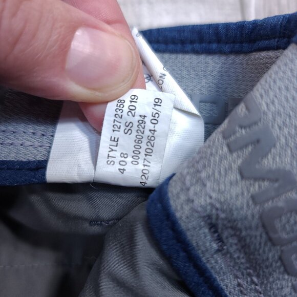 Under Armour Mens UA Match Play Vented Shorts Size 30 Blue Flat Bermuda Stretch - Picture 7 of 7